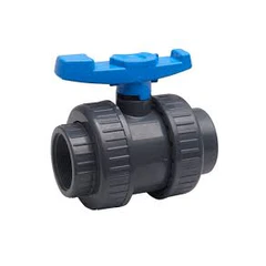 PVC Ball Valve Inch Plain